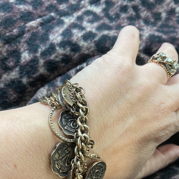All Saints Jewelry - All Saints Antiqued Charm Bracelet